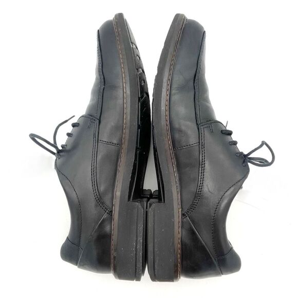 ECCO Men’s Black Leather Lace Up Oxford Dress Shoes Comfort Size 42 EU 8 US main image 9